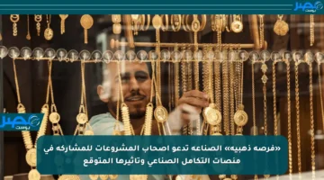 «فرصة ذهبية» الصناعة تدعو أصحاب المشروعات للمشاركة في منصات التكامل الصناعي وتأثيرها المتوقع